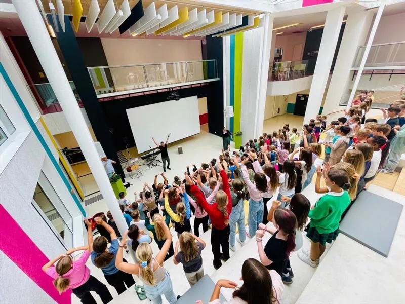 Chor-Opening in der Aula